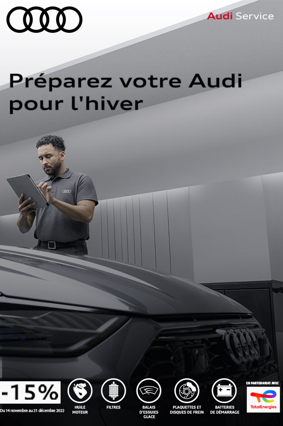 Offre sav Audi octobre 2022